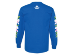 Load image into Gallery viewer, DROP A DIME LONG SLEEVE TEE - ROYAL BLUE

