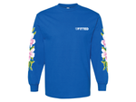 Load image into Gallery viewer, DROP A DIME LONG SLEEVE TEE - ROYAL BLUE
