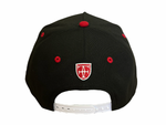 Load image into Gallery viewer, FH RETRO A-FRAME SNAPBACK - BLACK / RED
