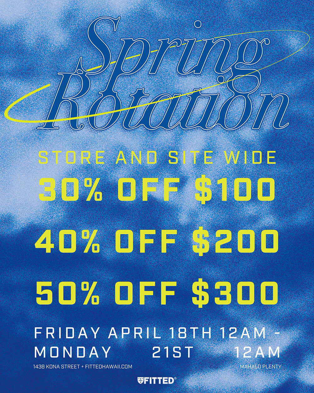 SPRING ROTATION SALE