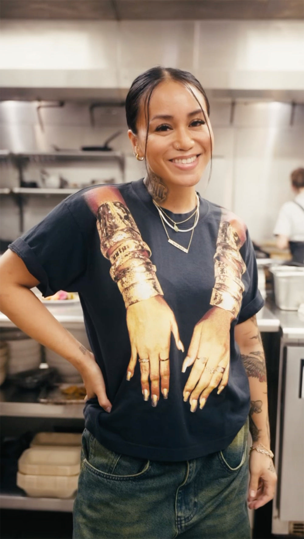 ALOHA SNAPBACK & AUNTY BANGLES TEES