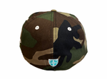 Load image into Gallery viewer, MUA FITTED - WOODLAND CAMO / TEAL
