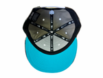 Load image into Gallery viewer, MUA SNAPBACK - WOODLAND CAMO / TEAL
