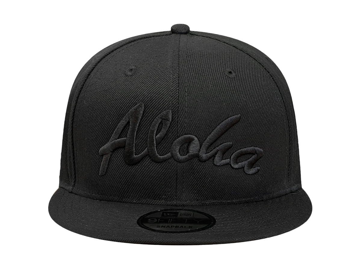 ALOHA SNAPBACK - BLACK / BLACK