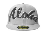 Load image into Gallery viewer, ALOHA FITTED - GRAY DIAMOND TECH / GRAY TRUCKER
