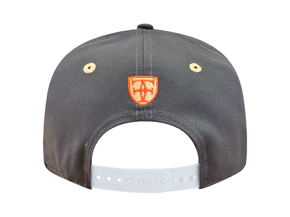 SBS25 ALOHA SNAPBACK - GRAPHITE / PEACH