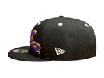 Load image into Gallery viewer, ALOHA SNAPBACK - BLACK / PURPLE
