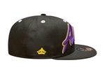 Load image into Gallery viewer, ALOHA SNAPBACK - BLACK / PURPLE
