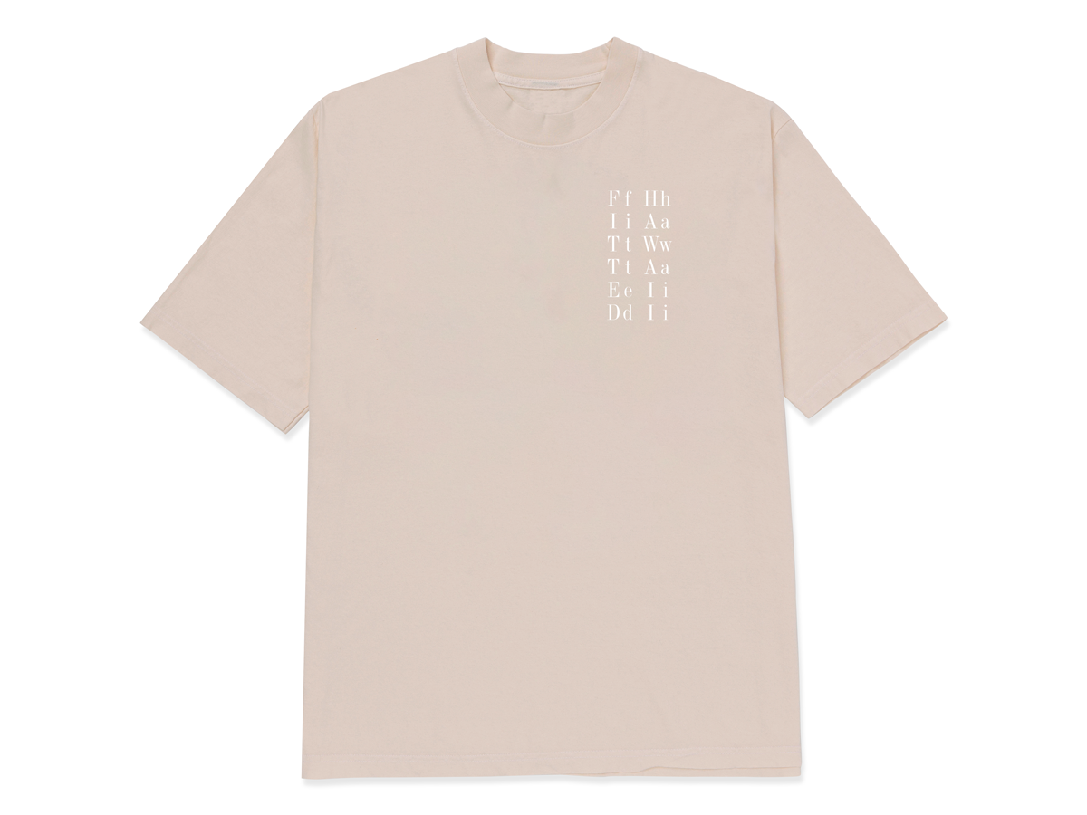 ALPHA TEE - BEIGE