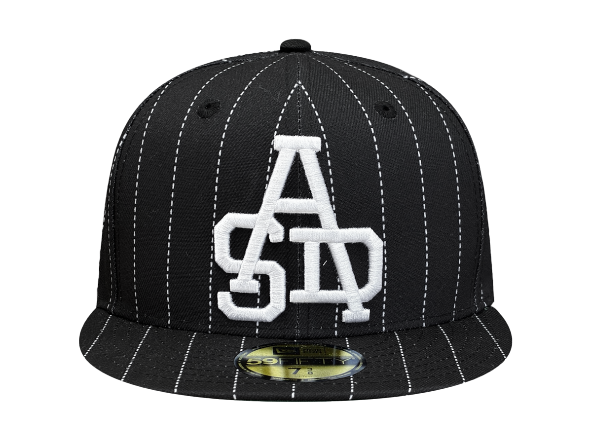 ASD CULTURE FITTED - BLACK PINSTRIPE