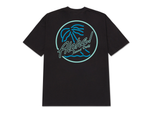 Load image into Gallery viewer, BRIGANTE TEE - BLACK / BLUE
