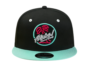 BRIGANTE SNAPBACK - COTTON CANVAS BLACK / MINT