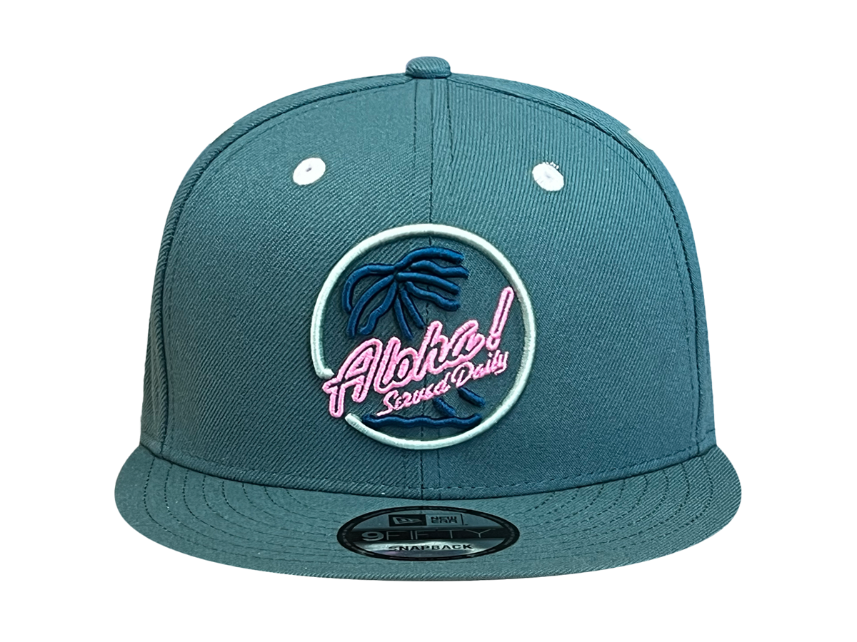 BRIGANTE SNAPBACK - PINE NEEDLE GREEN