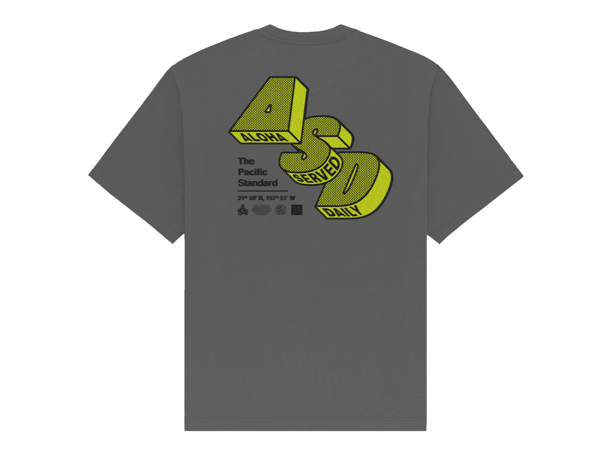 CONTRACTORS TEE - CHARCOAL