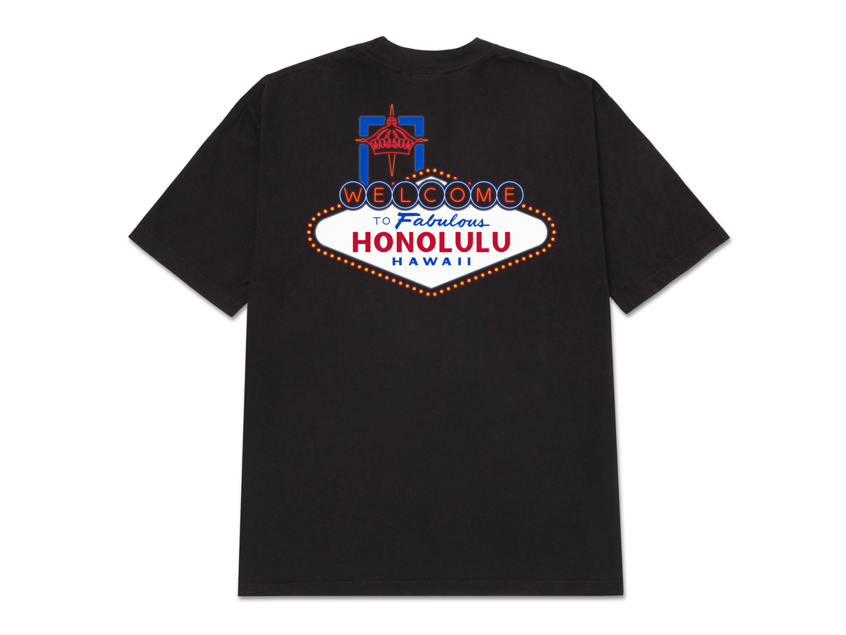 FABULOUS HONOLULU TEE - BLACK
