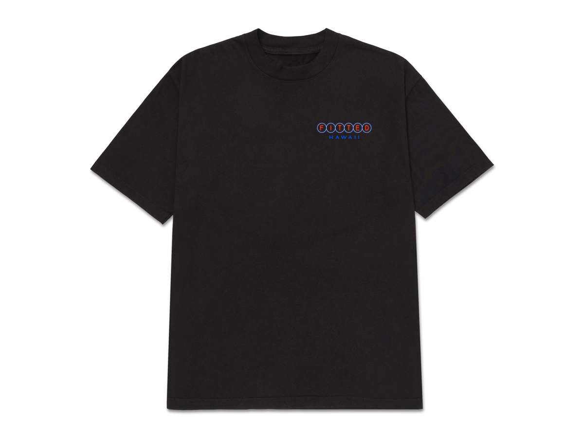 FABULOUS HONOLULU TEE - BLACK