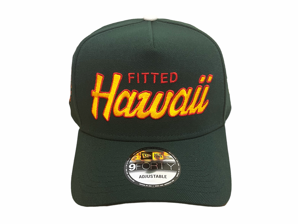 FinalFan Game Day Fitted Hawaii- Heather Grey - Size 6.88