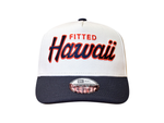 Load image into Gallery viewer, FH RETRO A-FRAME SNAPBACK - CHROME / NAVY
