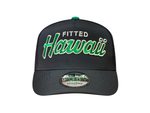 Load image into Gallery viewer, FH RETRO A-FRAME SNAPBACK - BLACK NYLON RIPSTOP / BLACK TRUCKER
