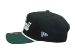 Load image into Gallery viewer, FH RETRO A-FRAME SNAPBACK - BLACK / DK GREEN
