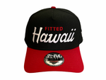 Load image into Gallery viewer, FH RETRO A-FRAME SNAPBACK - BLACK / RED

