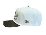 Load image into Gallery viewer, FH RETRO A-FRAME SNAPBACK - CHROME / WOODLAND CAMO
