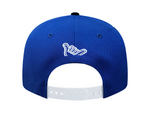 Load image into Gallery viewer, FH RETRO A-FRAME SNAPBACK - ROYAL / BLACK
