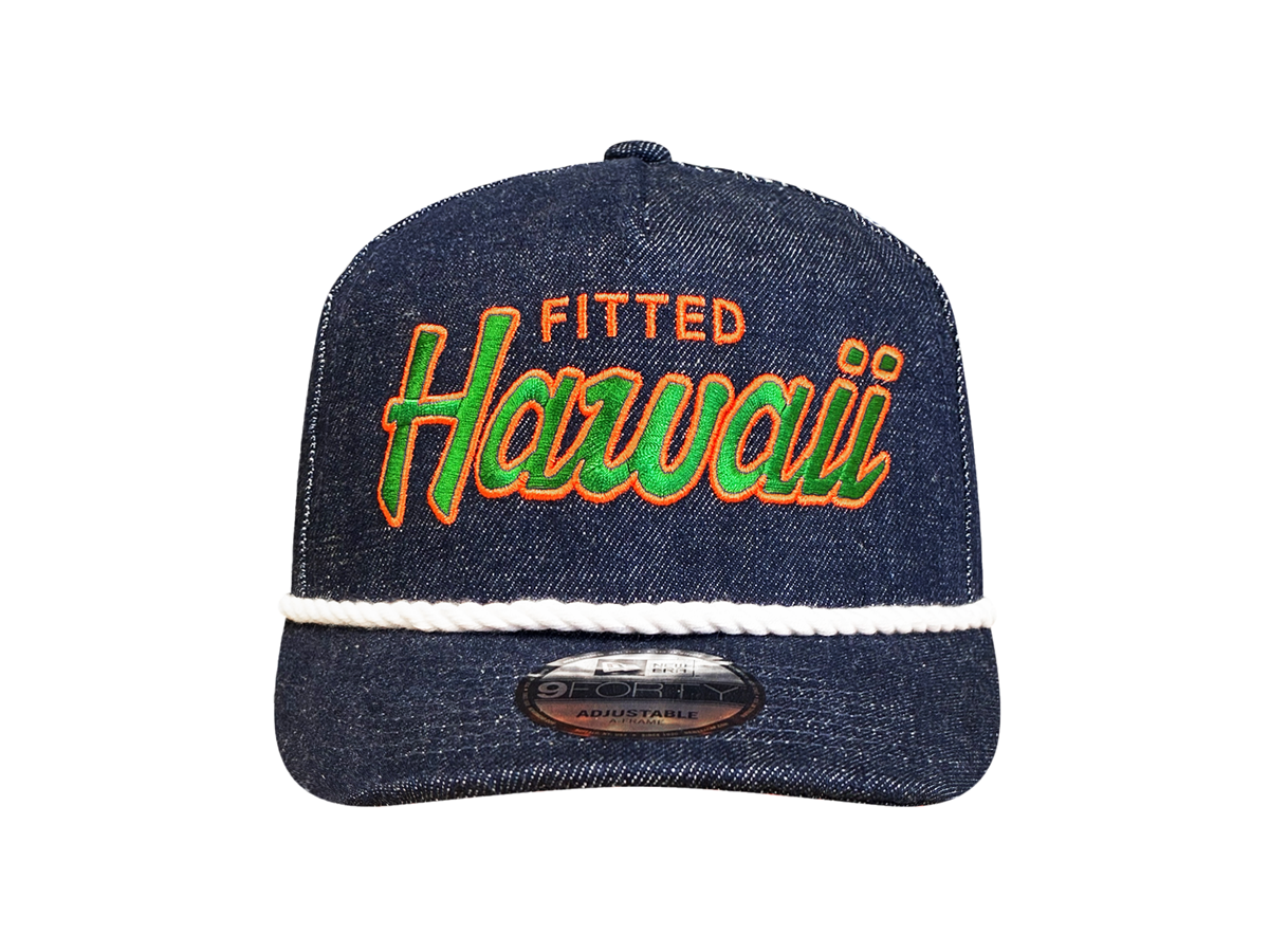 FH RETRO A-FRAME SNAPBACK - DENIM