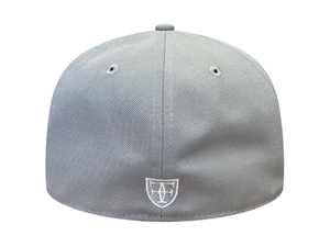 FOREVERMORE FITTED - GRAY / SKY BLUE UV