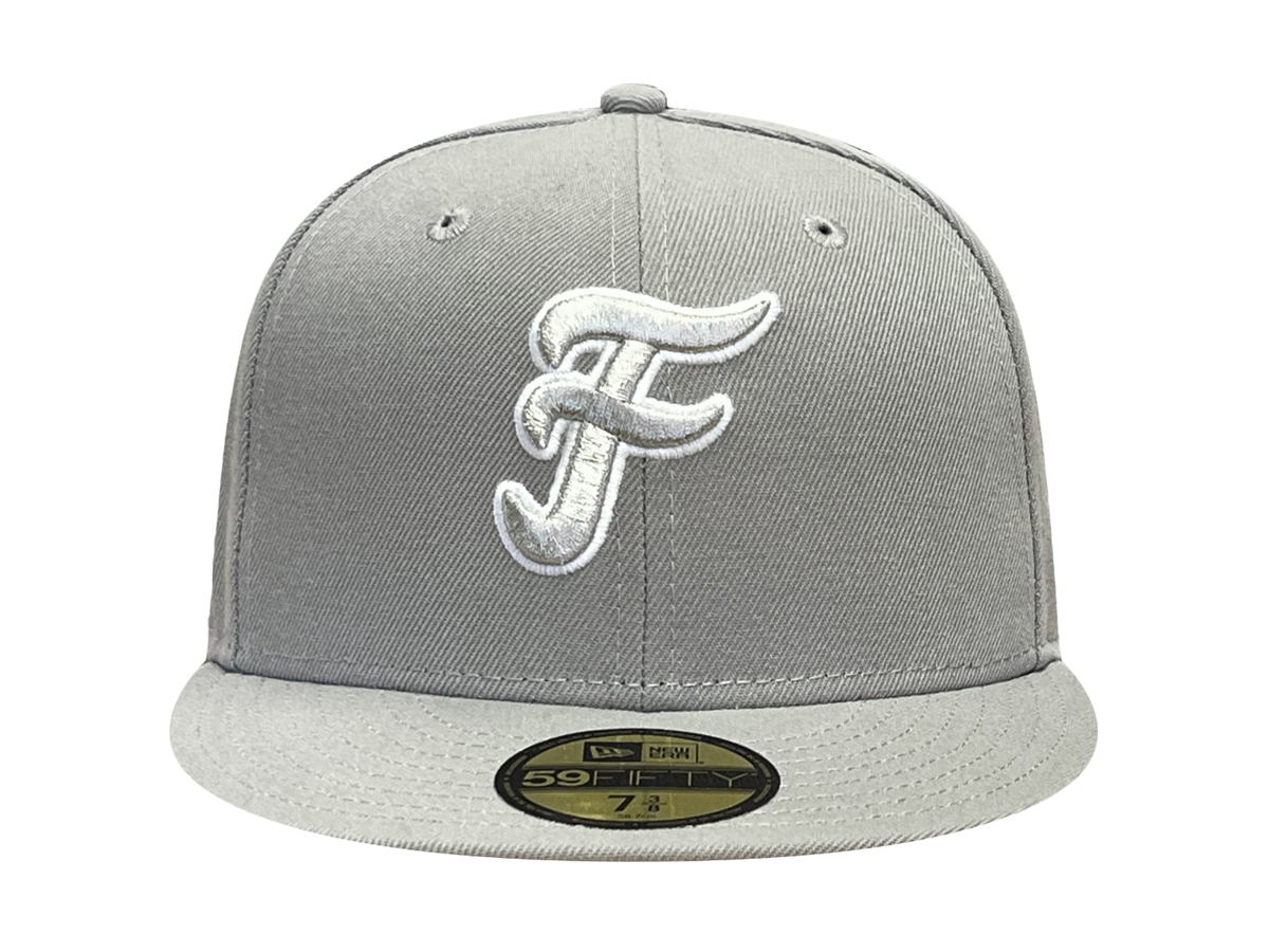 FOREVERMORE FITTED - GRAY / SKY BLUE UV