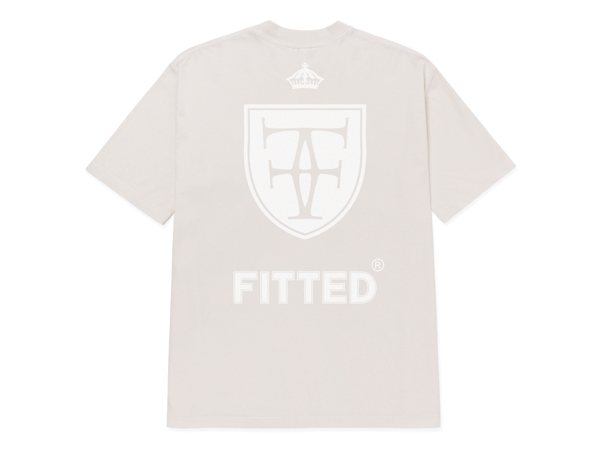 HERALDRY TEE - CREME