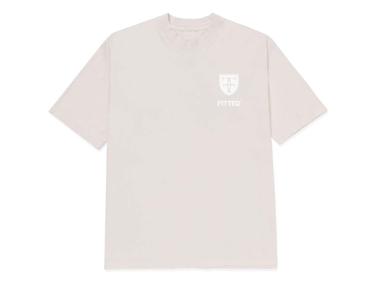 HERALDRY TEE - CREME