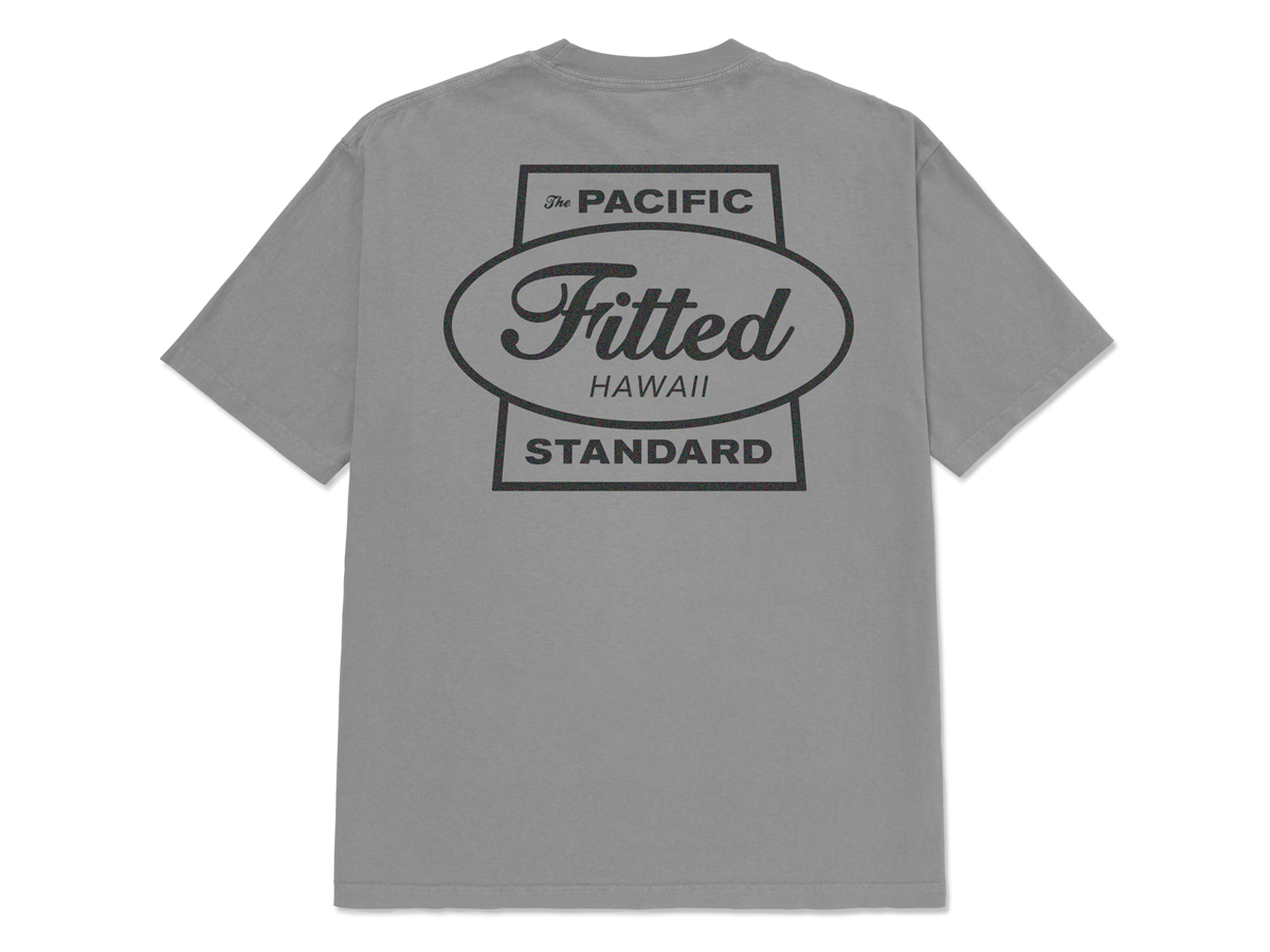 HIGH FIDELITY TEE - DARK SILVER