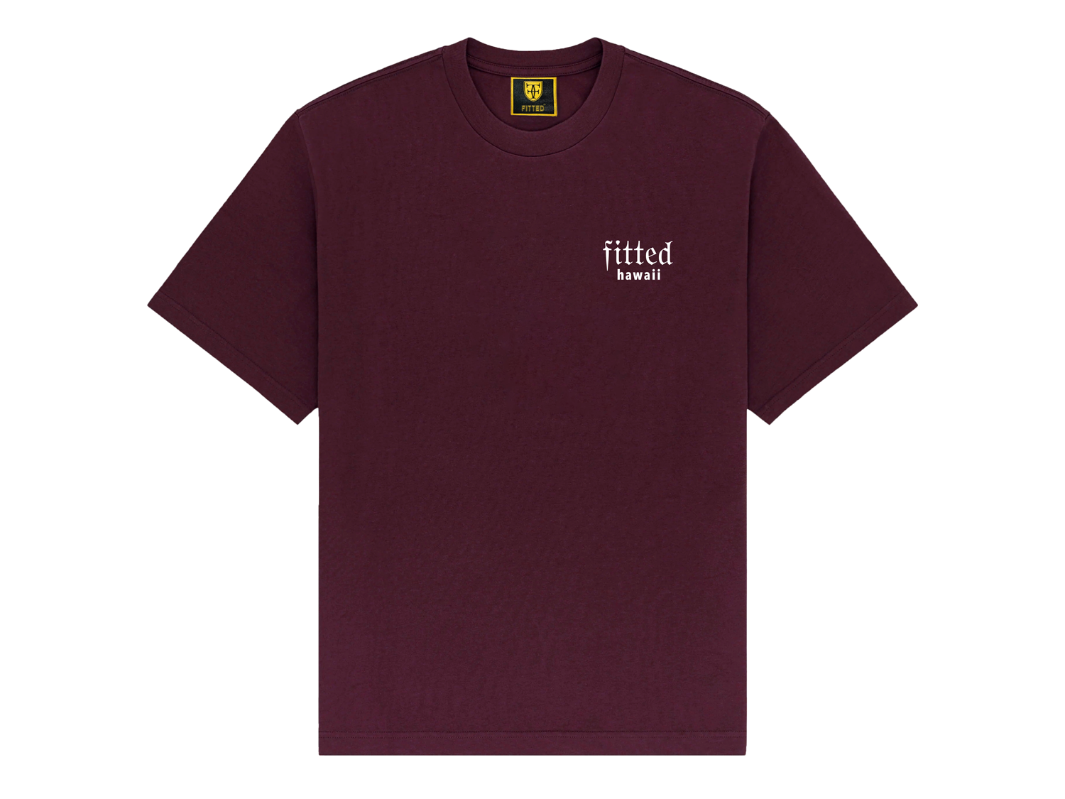 HI STATE OF MIND TEE - MAROON