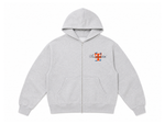 Load image into Gallery viewer, IMMORTALITÉ HEAVY FLEECE ZIP-UP HOODIE
