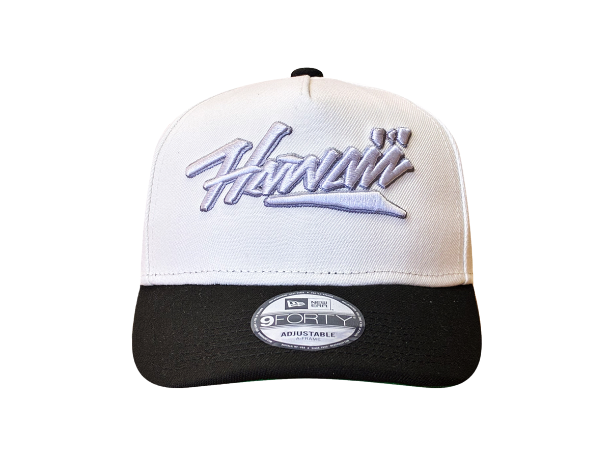 CM25 KALAI HAWAII A-FRAME SNAPBACK - CHROME / BLACK