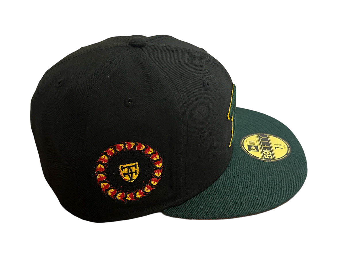 KALAI H FITTED - BLACK / DK GREEN - SP 18 YEAR