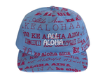Load image into Gallery viewer, ALL ALOHA KE ALOHA AINA 5-PANEL SNAPBACK
