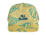 Load image into Gallery viewer, ALL ALOHA MANINI 5-PANEL SNAPBACK
