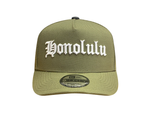Load image into Gallery viewer, KULAIWI A-FRAME SNAPBACK - GREEN BARK
