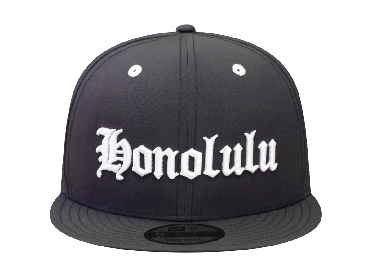 KULAIWI SNAPBACK - NAVY NYLON RIPSTOP