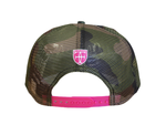 Load image into Gallery viewer, LEAHI SNAPBACK - WOODLAND CAMO TRUCKER
