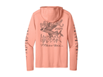 Load image into Gallery viewer, MALOLO L/S DRI-FIT HOODIE - CORAL PINK

