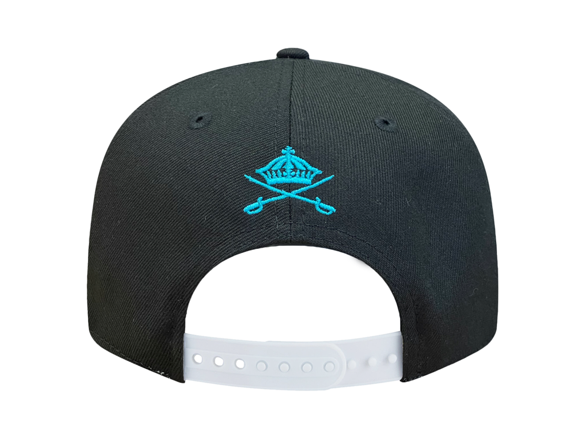 MANOA MIST SNAPBACK - BLACK / TEAL