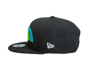 MANOA MIST SNAPBACK - BLACK / TEAL