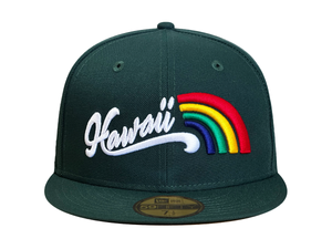 MANOA MIST FITTED - DK GREEN