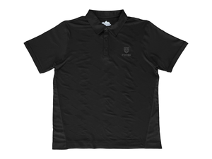 MEADOW TECH POLO - BLACK / KAHALOA WIND