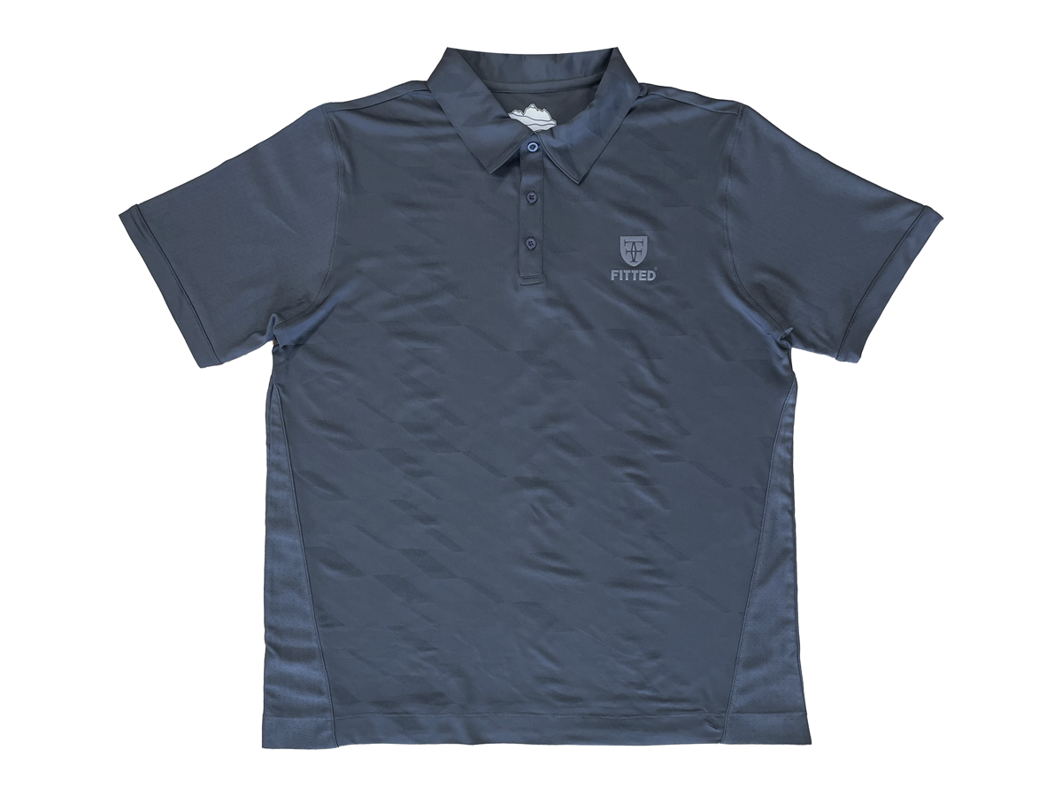 MEADOW TECH POLO - GRAY / KAHALOA WIND