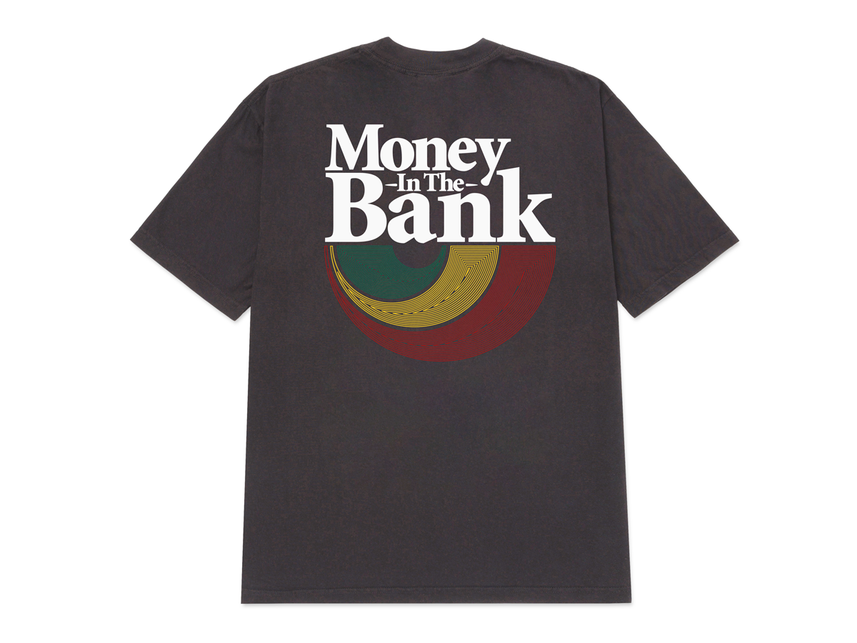 MONEY IN THE BANK TEE - VINTAGE BLACK