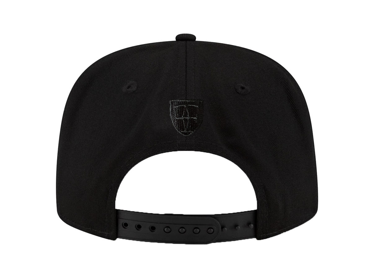 MUA A-FRAME SNAPBACK - BLACK / BLACK